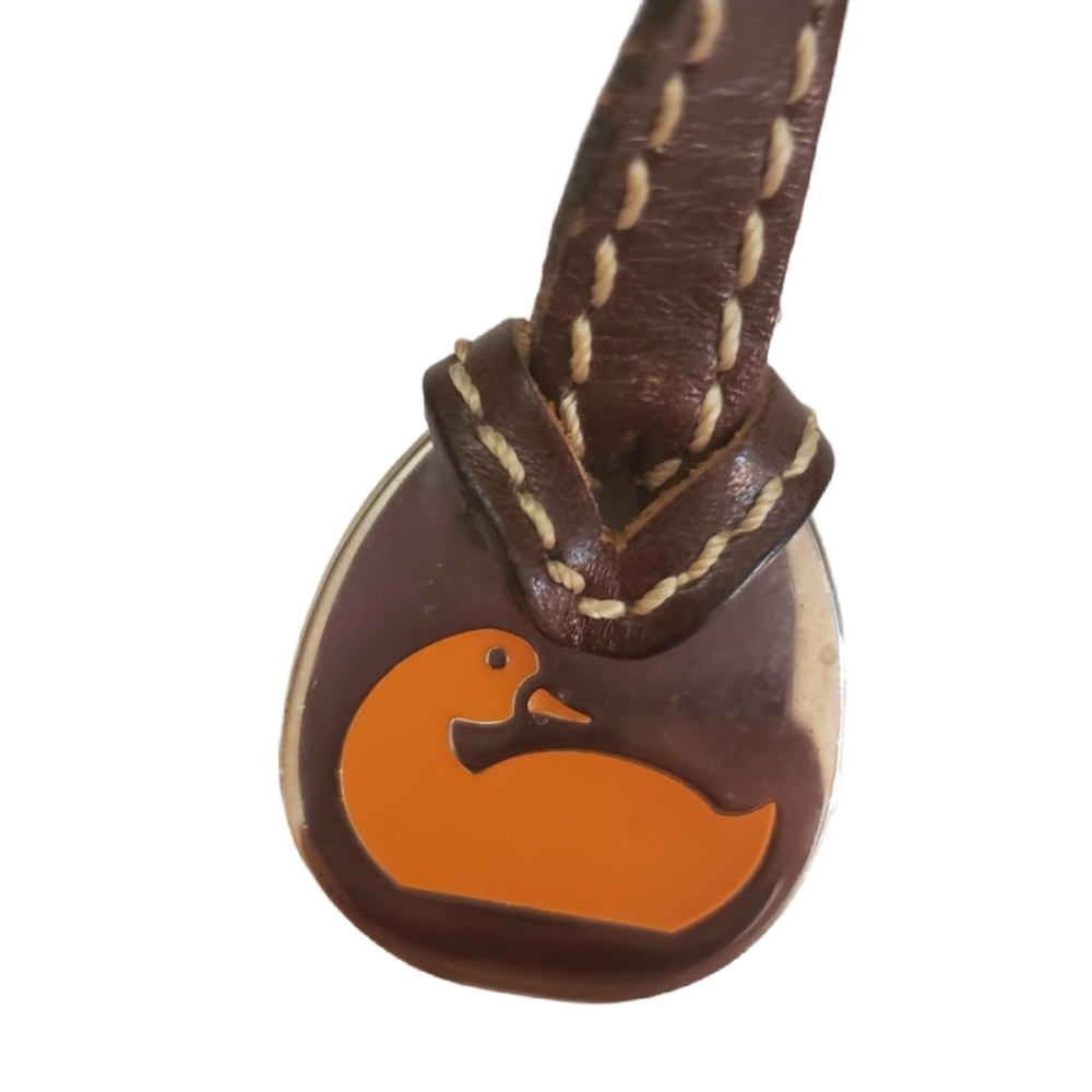 Dooney and Bourke Pebbled Leather Hobo Handbag - Picture 9 of 16